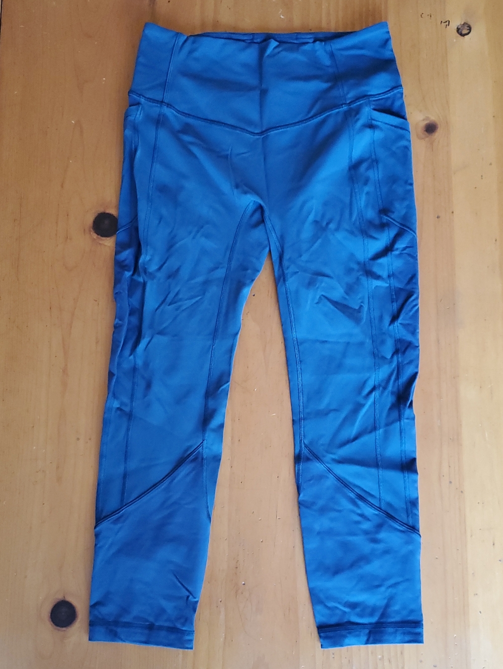 Lululemon All The Right Places Code Blue Crop Leggings